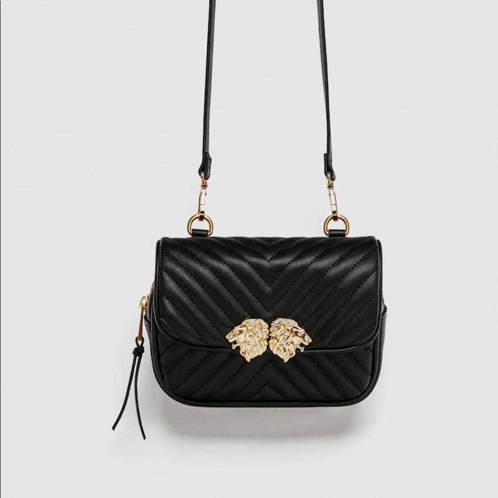 Zara • Crossbody Belt Bag with Lion Detail